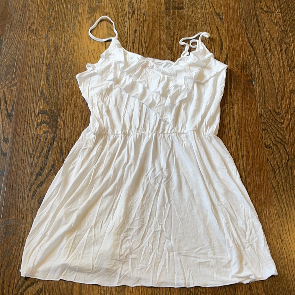 White Victoria’s Secret swim coverup!